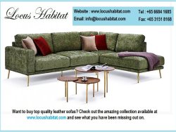 Leather Furniture - locushabitat.com