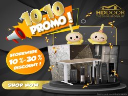 10.10 Promotion Sale on Doors, Gates, Digital Lock, & more